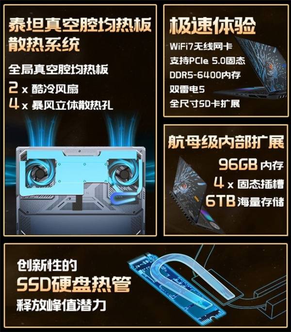 微星泰坦18 Ultra/Pro新品游戏本预约：Ultra 9+RTX5090旗舰登陆