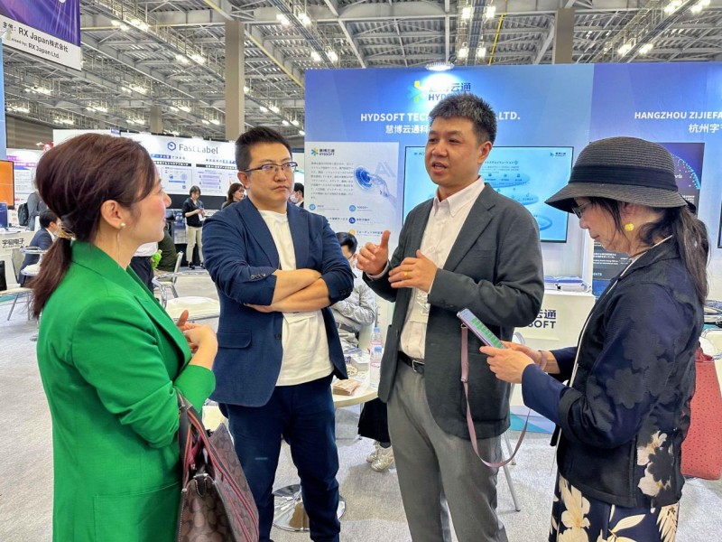 AI赋能，数智创新，慧博云通闪耀2025日本人工智能展览会