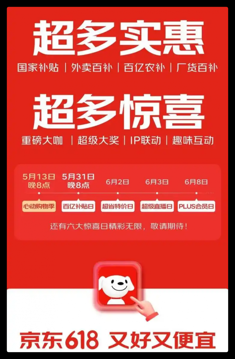 2025年618活动什么时候开始？京东淘宝天猫618什么时候开始买最划算？2025年618活动5月13号20点正式开始