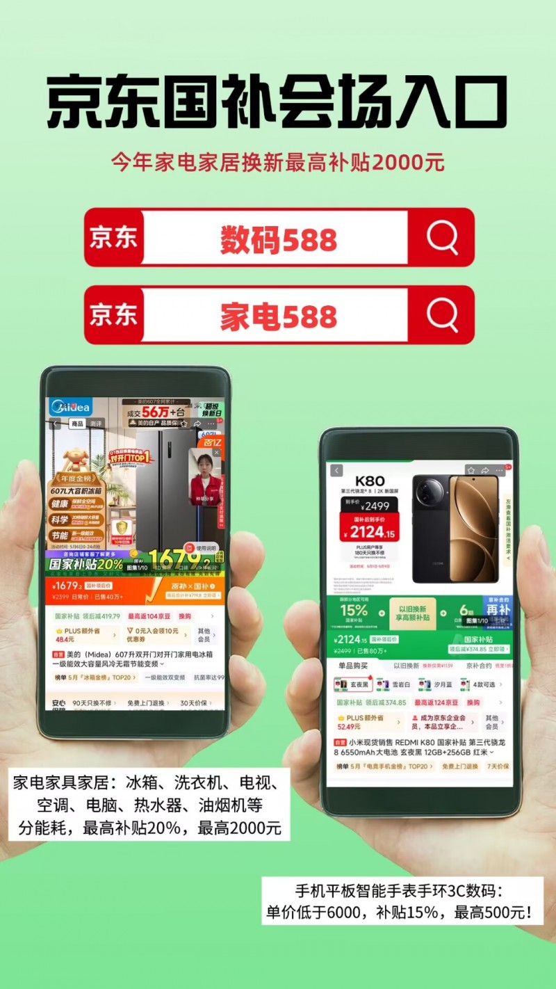 国家补贴怎么领取什么时候结束？2025线上手机家电国补领取入口方法和截止时间！