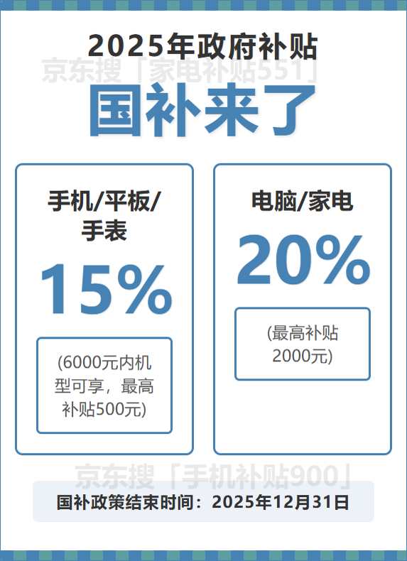 国补政策8月18日最新消息：安徽开启摇号模式 8月国补恢复继续领取 官方回应：统一截止时间2025年12月31日结束
