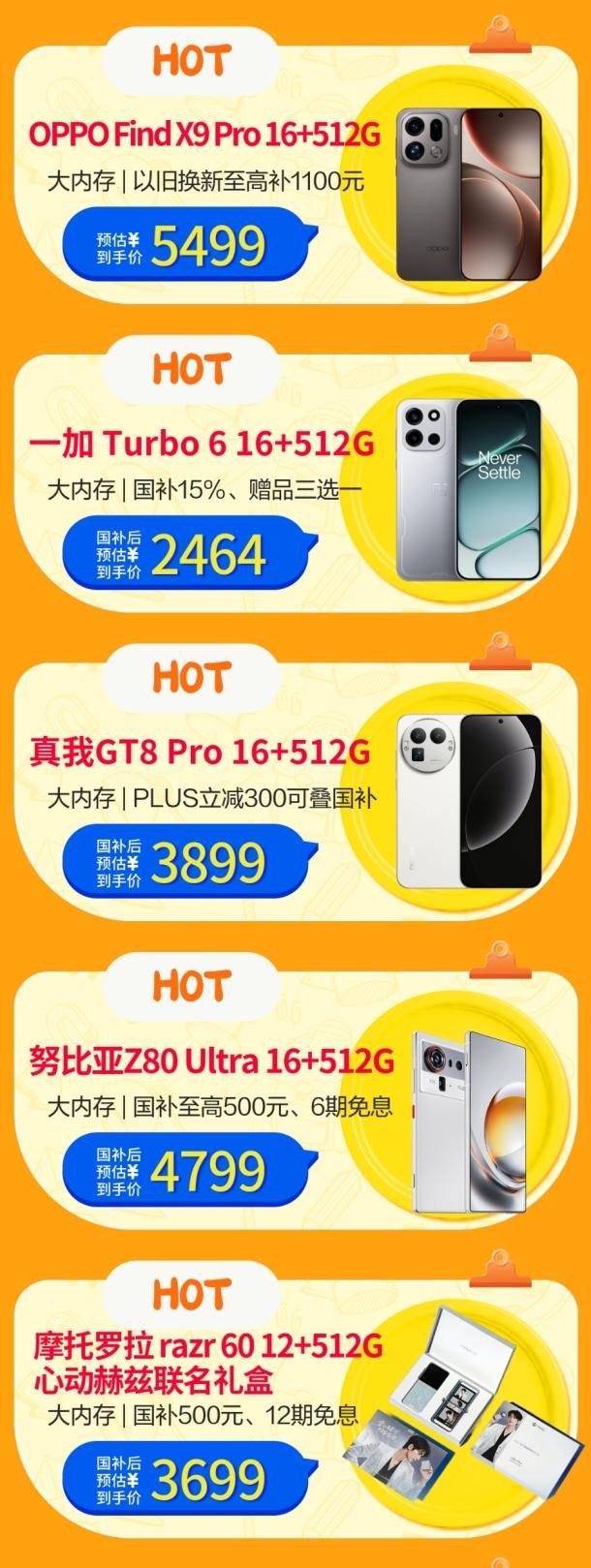 京东3C数码超级品类日焕新来袭 大内存爆款直降 早买早赚到