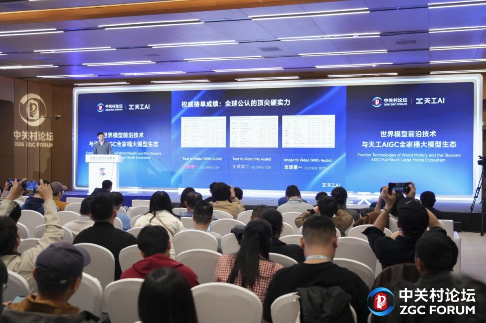 高价回收备案域名:昆仑万维携AIGC全家桶亮相2026中关村论坛,三大世界第一梯队模型正式发布插图12 昆仑万维携AIGC全家桶亮相2026中关村论坛,三大世界第一梯队模型正式发布