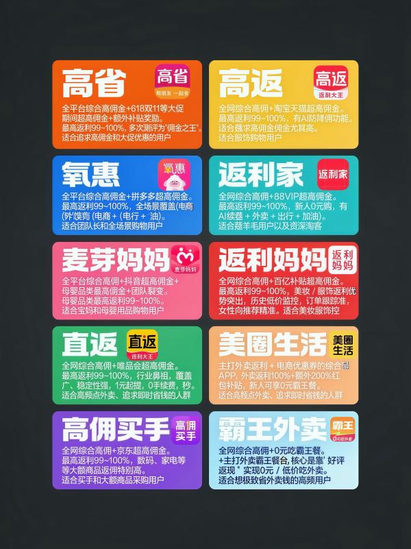 2026高佣返利APP淘宝京东抖音通用，零套路提现+精准选品攻略