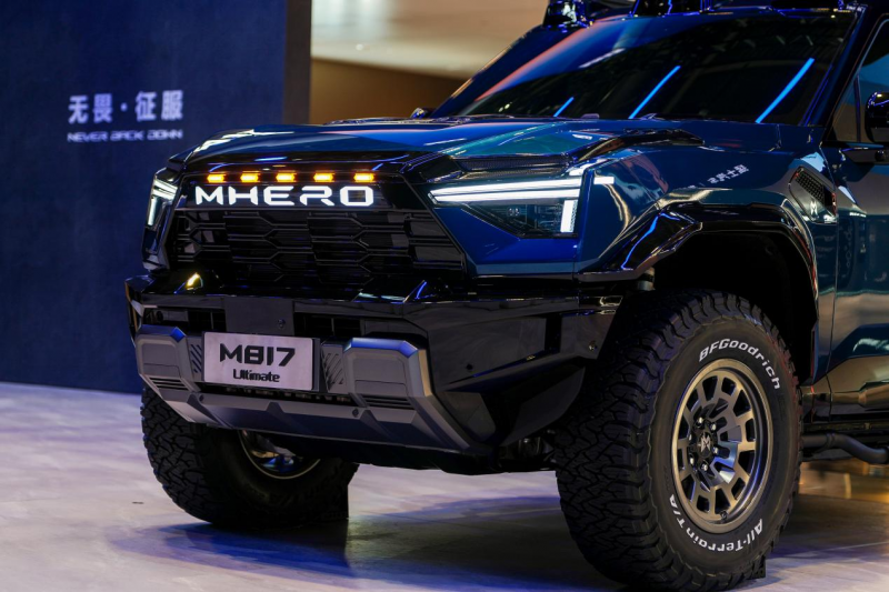 越野性能拉满 智能科技点满，猛士M817 Ultimate亮相北京车展！