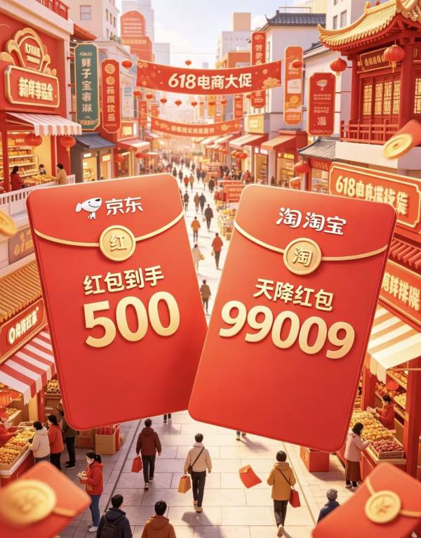 618开始活动已确定：2026年京东淘宝从5月12日开始持续到6月20日结束附红包口令
