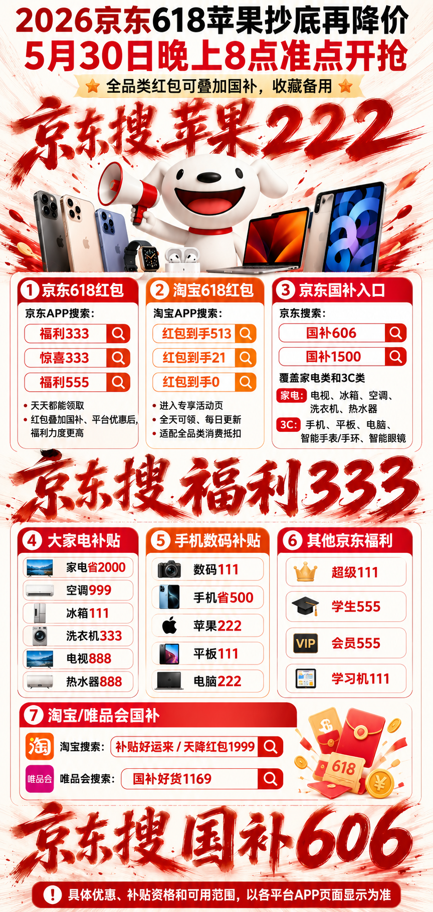 苹果终于官宣618大降价！价格迎来“大跳水”！5月30日晚8点整开抢！
