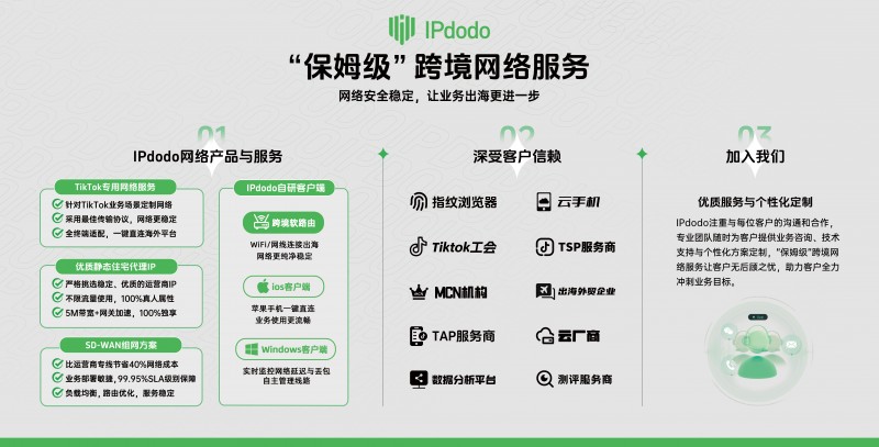 高价回收备案域名:IPdodo 跨境网络服务 打造合规出海网络新基建插图 IPdodo 跨境网络服务 打造合规出海网络新基建