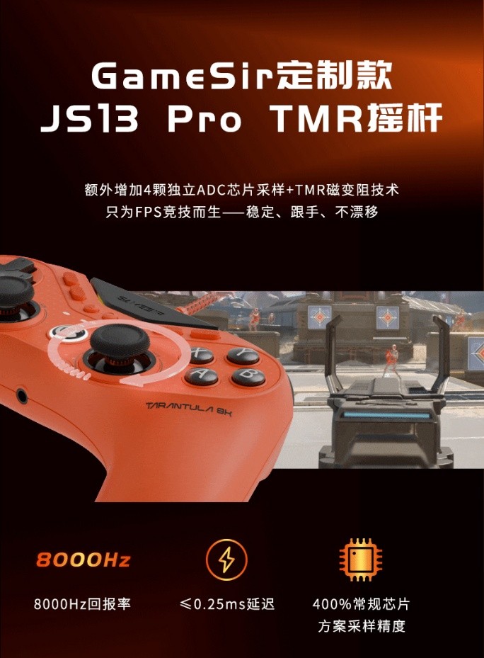 高价回收备案域名:九尾狐8K版|XBOX授权版对称有线游戏手柄正式上线!插图3 九尾狐8K版|XBOX授权版对称有线游戏手柄正式上线!